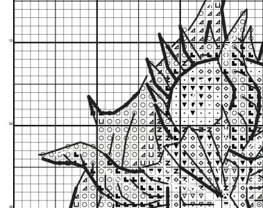 Skull cross stitch pattern PDF, Creepy Cute cross stitch, Scary cross stitch, Pirate, Viking, Joker skull, Counted cross stitch chart