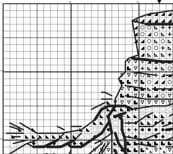 Whale cross stitch, Bottle cross stitch, Sea cross stitch pattern PDF, Mini cross stitch, Counted cross stitch chart, Underwater xstitch